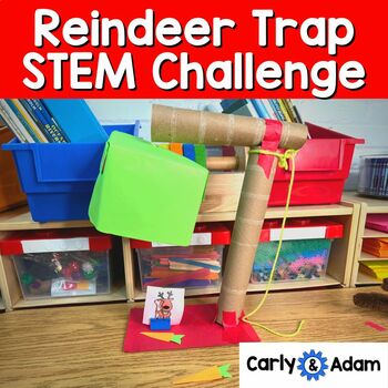 How to Catch a Reindeer Trap Christmas READ ALOUD STEM™ Activity