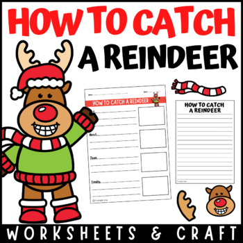 Preview of How to Catch a Reindeer Writing