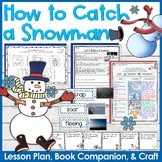 How to Catch a Snowman Lesson Plan, Book Companion, and Craft