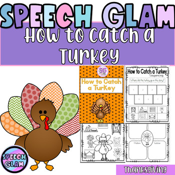 Preview of How to Catch a Turkey Companion (Boom Cards & Interactive PDF included)