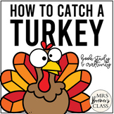 How to Catch a Turkey | Book Study Activities and Craft