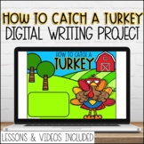 Digital How to Catch a Turkey Google Slides Writing Prompt