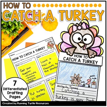 Preview of How to Catch a Turkey Writing Craft, Thanksgiving Creative Writing