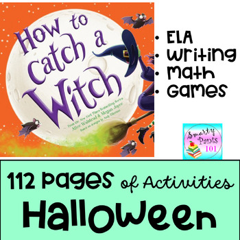 Preview of How to Catch a Witch - Read Aloud, ELA, Writing, Math, Halloween 