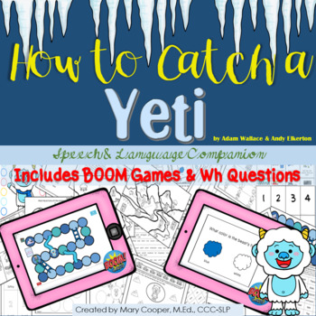 Preview of How to Catch a Yeti Speech and Language Book Companion