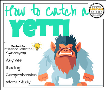 Preview of How to Catch a Yetti Book Companion {Multiple Skills Reading Comprehension}