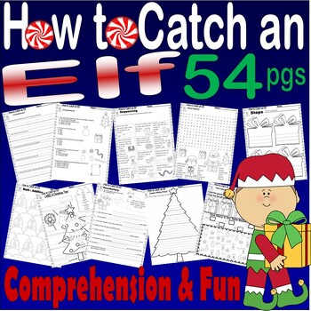 Preview of How to Catch an Elf Christmas Read Aloud Book Companion Reading Comprehension