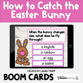 Preview of How to Catch the Easter Bunny BOOM Cards | Digital Activities