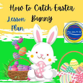 Preview of How to Catch the Easter Bunny Lesson & Spring Boom Cards™ First Grade