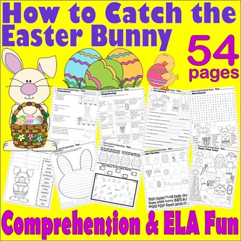 Preview of How to Catch the Easter Bunny Read Aloud Book Companion Reading Comprehension