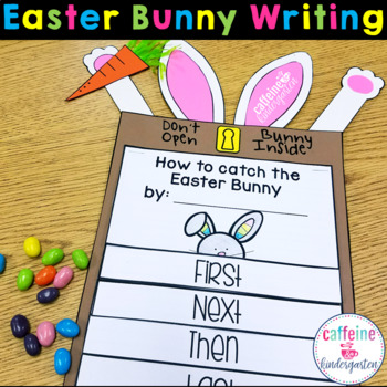 Preview of Easter Craft | How to Catch the Easter Bunny Writing Activity