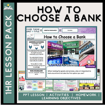 Preview of How to Choose a Bank Account - Finance Lesson