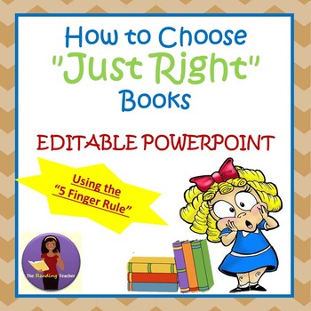 Preview of How to Choose a Just Right Book