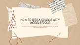 How to Cite A Source Using Noodletools