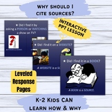 How to Cite Sources - K-2 Research