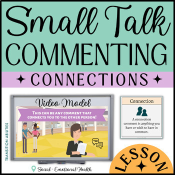 Preview of How to Comment & Connect | Autism | Neurotypical Conversation Social Skills