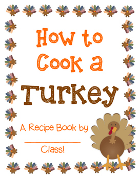 Preview of How to Cook a Turkey Class Recipe Book