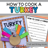 How to Cook a Turkey Craft and Writing Template