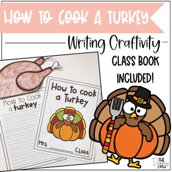 Preview of How to Cook a Turkey Craftivity | Thanksgiving
