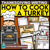 How to Cook a Turkey Writing Template -Recipe Book- Thanks