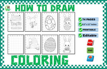 Preview of How to Create Easter Coloring Pages