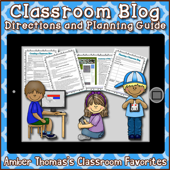 Preview of How to Create a Classroom Website (Blog)