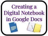 How to Create a Digital Notebook on Google Docs