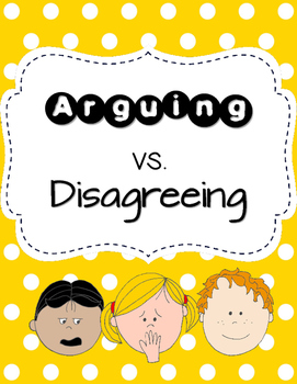 Preview of Social Skills | I Respectively Disagree: How to Disagree without Arguing