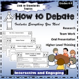 How to Debate Teaching Resources and Activities