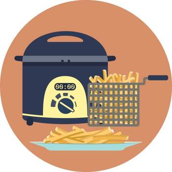 Preview of How to Deep Fry Food-Two Articles with Guided Questions