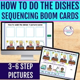 How to Do the Dishes 3-6 Picture Sequencing Activities BOO