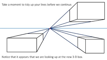 How to Draw 3D Boxes (1-Point Perspective) by Jacob Lightbody | TPT