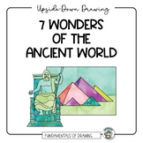 How to Draw 7 Wonders of the Ancient World - Upside-down G