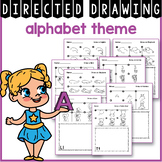 How to Draw Alphabet Directed Drawing