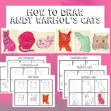 How to Draw Andy Warhol's Cats