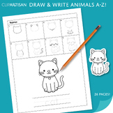 How to Draw: Animals A to Z Directed Drawings