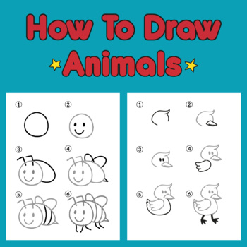 How to Draw Animals in Simple Steps: Learn How to Draw 148 Different  Animals By a Simple Guide ( Part 1: How to Draw Zoo Animals) (Paperback)