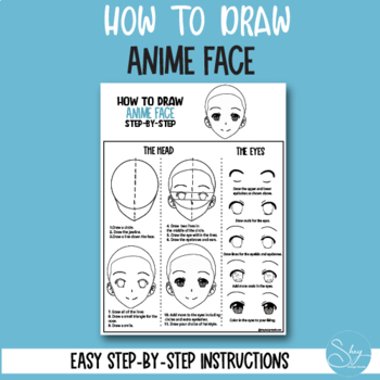 How To Draw Anime Teaching Resources | TPT
