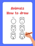 How to Draw Cute Animals- Step by Step Drawings