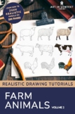 How to Draw Farm Animals - Realistic Drawing Tutorials