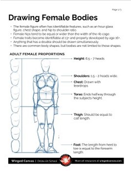how to draw a womans body shape