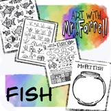 How to Draw Fish Printable 