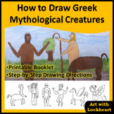 How to Draw Greek Mythological Creatures Booklet
