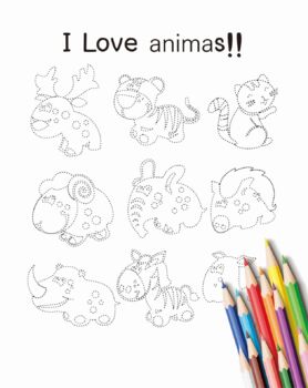 i love animals book