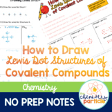 How to Draw Lewis Dot Structures of Covalent Compounds | H