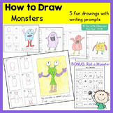 How to Draw:  Monster Directed Drawings