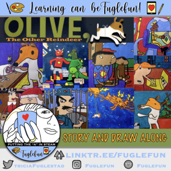 How to Draw Olive, the Other Reindeer by Fuglefun | TpT