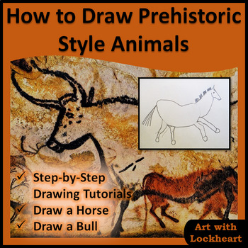Preview of How to Draw Prehistoric Style Animals