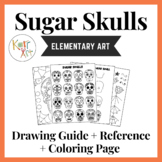 How to Draw Sugar Skulls Day of the Dead Drawing Guide + C