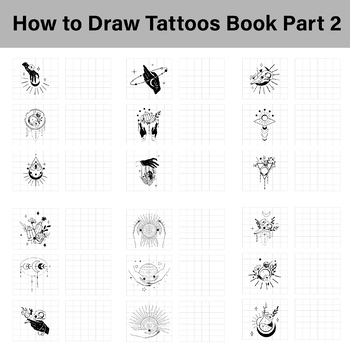 Learn to Draw Tattoos for Adults Part 2 by Michael M Porter